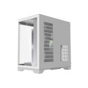 Computer Case - darkFlash Darflash FT350 Mini Tower, 5 aRGB Fans, White