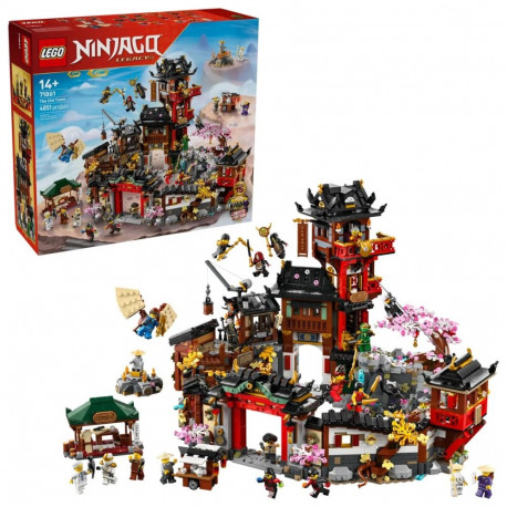 Constructor - LEGO NINJAGO 71861 The Old Town (Lego, 4851 pieces, 23 minifigures)