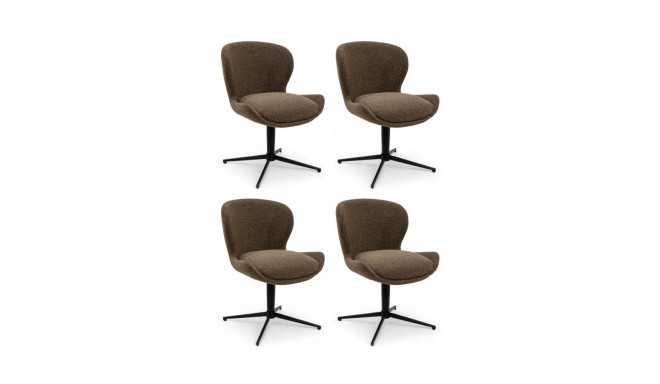 Söögitool NICKLAS 4tk, pruun