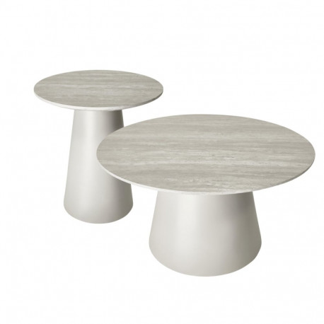 Diivanilaud TANGO 2tk ø45/80, hall