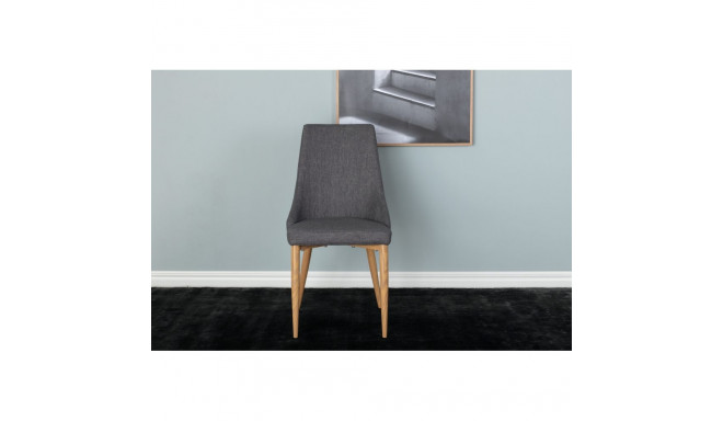 Söögitool LEONE, tumehall