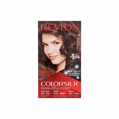 Revlon Colorsilk Beautiful Color (59ml) (46 Medium Golden Chestnut Brown)