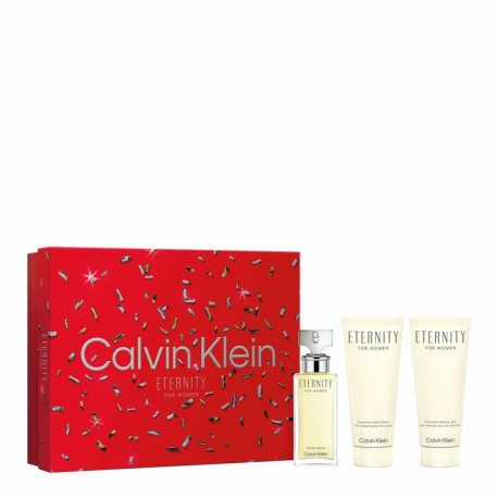 Naiste parfüümi komplekt Calvin Klein Eternity for Women 3 Tükid, osad