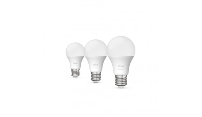 Philips Hue E WCA 806 A60 3P EU | E27 | 8 W | 16 million colours, White and colour light | Bluetooth