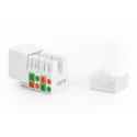 Class E CAT 6 Keystone Jack | DN-93601 | Unshielded RJ45 to LSA | Cable installation via LSA strips,