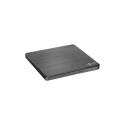 H.L Data Storage | Ultra Slim Portable DVD-Writer | GP60NB60 | Interface USB 2.0 | DVD±R/RW | CD rea