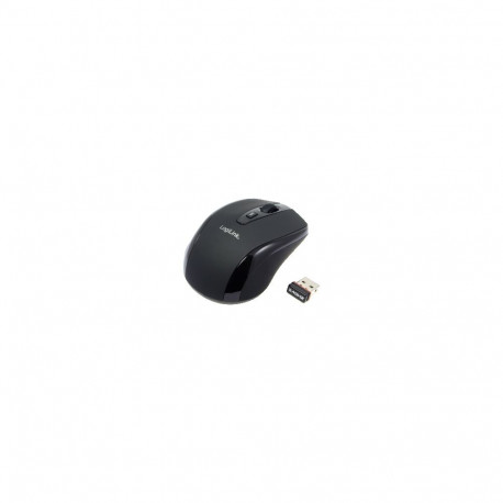 Logilink | Maus optisch Funk 2.4 GHz | wireless | 2.4GH wireless mini mouse with autolink | Black