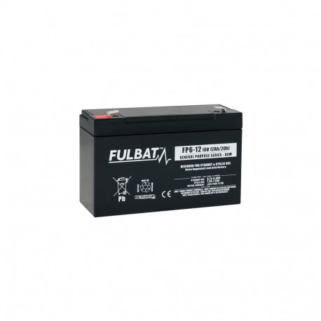 FULBAT AGM-FP 6V-12Ah aku