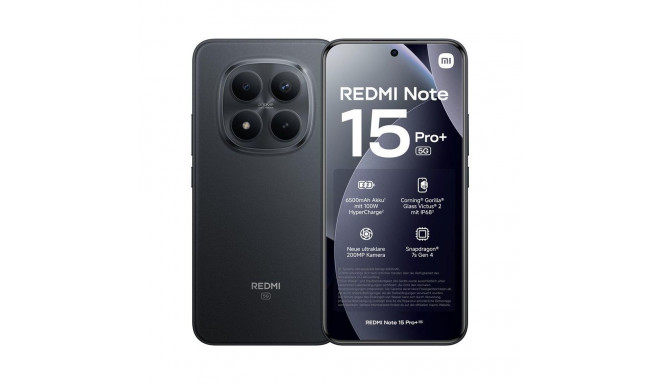 Xiaomi Redmi Note 15 Pro+ 512 / 12 GB 5G Black