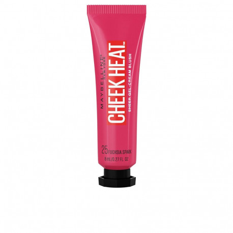 Maybelline põsepuna Cheek Heat geeljas-kreemjas, #25 fuchsia spark