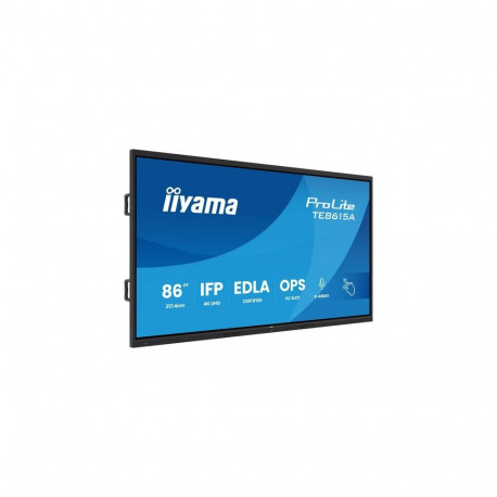 iiyama TE8615A-B2AG Signage Display Kiosk design 2.17 m (85.6") Wi-Fi 550 cd/m² 4K Ultra HD Bla