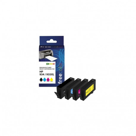 Freecolor K10356F7 ink cartridge 4 pc(s) Compatible High (L) Yield Black, Cyan, Magenta, Yellow