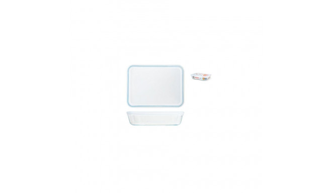 Pyrex 3283100 food storage container Rectangular 0.8 L Transparent 1 pc(s)