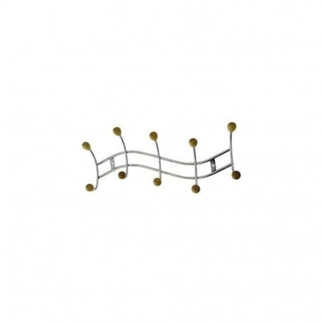 Toro 320154 home storage hook Indoor Towel hook Chrome, Wood 1 pc(s)