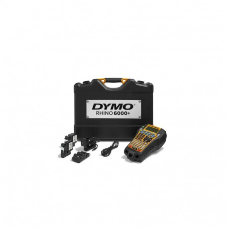 DYMO Rhino 6000+ Industrial Label Maker | Computer Connected Label Printer with Hard Carry Case | In