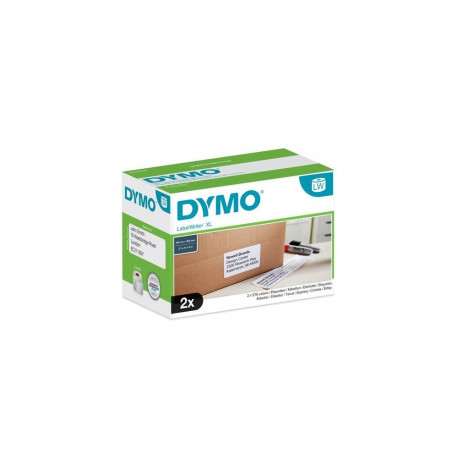 DYMO Authentic LabelWriter High-Capacity Shipping Labels | (59 mm x 102 mm) | 2 Rolls of 575 Easy-Pe