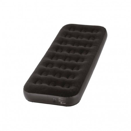 Inflatable Mattress - Outwell Classic Single 185x70x20 cm 150 kg Black/Grey