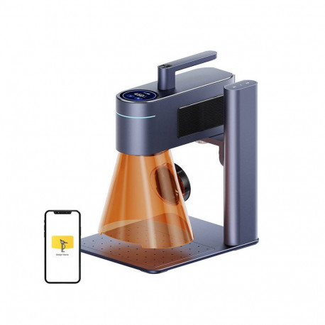 Laser Engraver - LaserPecker 4 Deluxe Version, dual lasers, 300x160mm, Bluetooth