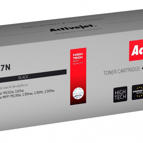 Activejet ATH-17N tooner (asendus HP 17A CF217A; Supreme; 1600 lehte; must)