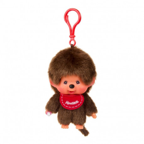 MONCHHICHI Keychain Big Head, Boy, 10 cm