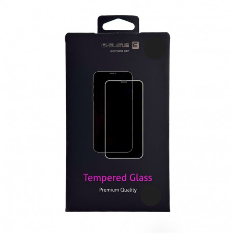 Evelatus Xiaomi Redmi Note 15 4G 2.5D Full Cover Japan Glue Glass Anti-Static Black
