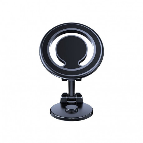 iLike C62 Metal Panel Fix Universal Magnetic magsafe Ring size Smartphone adjustable holder Black