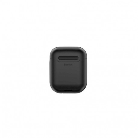 Baseus 2in1 Silicone Protective and Wireless Charger Case AirPods, black