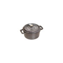 Staub malmpott La Cocotte 20cm ümmargune, grafiithall