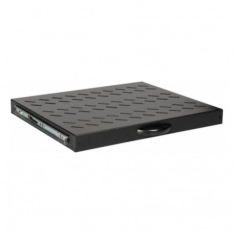 "19"" Fachboden aus. für Serverschränke 60cm 1U schwarz"