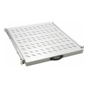 19" väljatõmmatav riiul serverikappidele 80cm 1U, hall