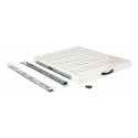 19" väljatõmmatav riiul serverikappidele 80cm 1U, hall