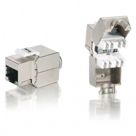 Keystone pesad Cat6 LSA varjestatud 8 tk, hõbedane