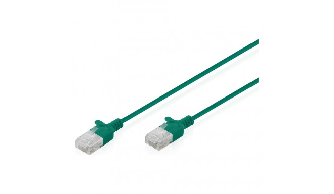 CAT 6 U-UTP õhuke patch-kaabel 2m, roheline