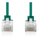 "CAT 6 U-UTP Slim Patchkabel, 2 m, Grün"