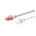 "CAT 6 U-UTP Slim Patchkabel, 0,5 m, Grau"