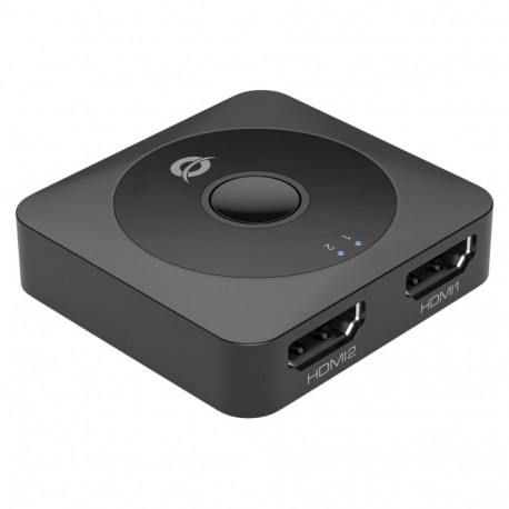 Conceptronic lüliti 2-port kahesuunaline 2xHDMI2.0 Bu/Bu, must