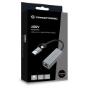 Conceptronic adapter USB-C/-A3.0->GbE 5Gbs 0.18m, hall