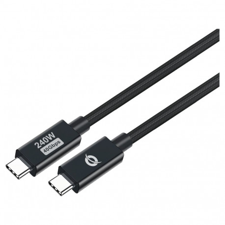 "CONCEPTRONIC Kabel USB-C4.0->C 240W/PD3.1 40Gbs 2.00m sw"