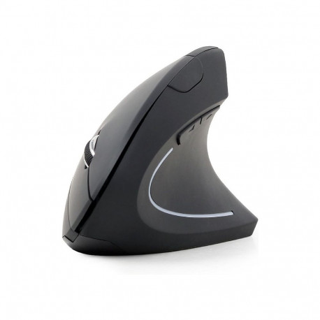 Gembird ergonoomiline juhtmevaba hiir optiline 6 nupuga, must