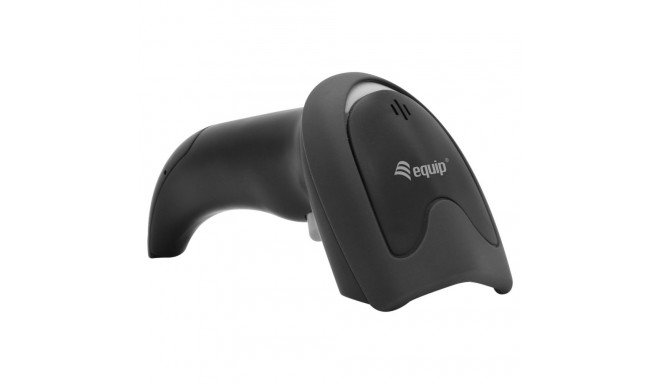 "Equip 1D-Barcodescanner Laser USB+Halter schwarz"