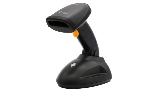 "Equip Barcode Handscanner 2D Laser Wireless USB schwarz"