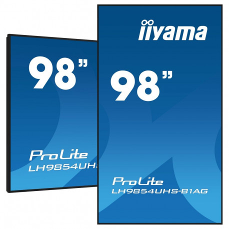 "iiyama ProLite LH9854UHS-B1AG 247,6cm (98"") 4K Digital Signage Monitor HDMI/DP"