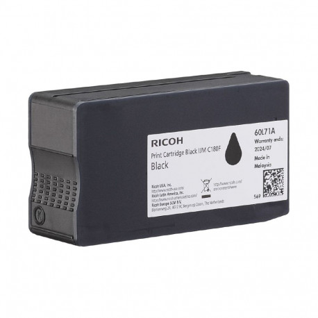 "Ricoh Tinte Black IJM C180F 2.000 Seiten nach ISO/IEC24711"