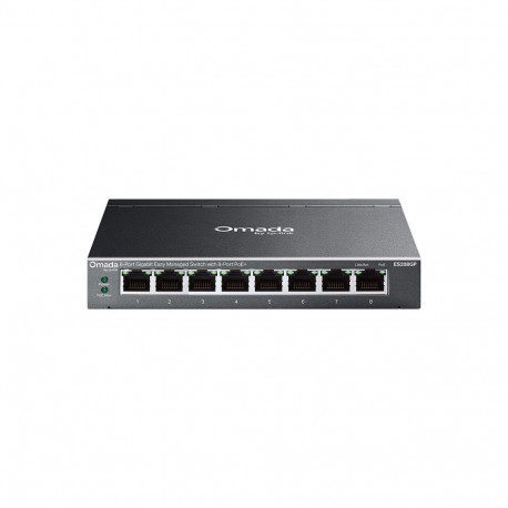"Omada ES208GP 8-Port Gigabit Easy Managed Switch 8-Port PoE+"