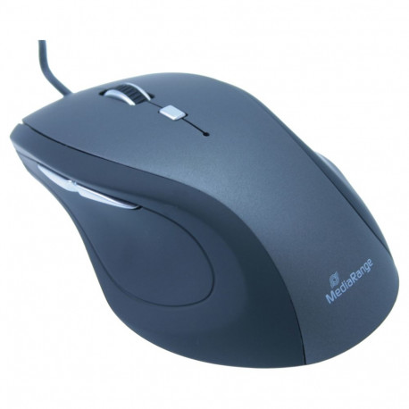 "MediaRange Maus optisch 5 Tasten inkl. Scrollrad 2400dpi"
