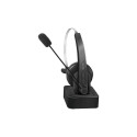 "Logilink Bluetooth Headset Mono m.headband & charging stand"