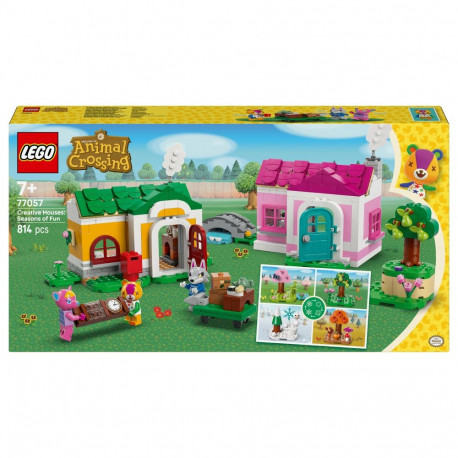 LEGO Animal Crossing 77057 loomingulised majad: lõbusad aastaajad