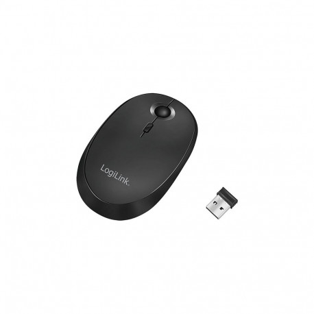 LogiLink juhtmeta ja Bluetoothiga hiir 2.4GHz 800/1200/1600dpi, must
