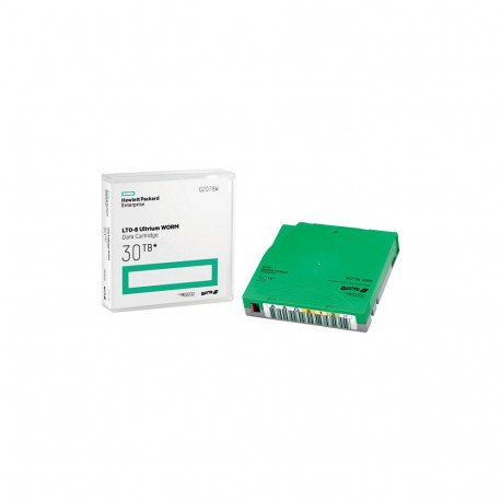 HPE andmekassett LTO Ultrium WORM 8 Q2078W 12TB/30TB märgistusetiketid, roheline
