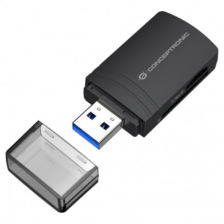 "CONCEPTRONIC Kartenleser USB-A3.2->TF/Micro-SD4.0 schwarz"